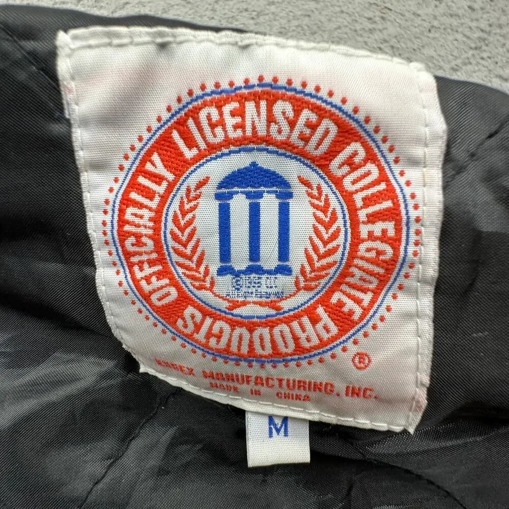 Vintage 90s Alabama Crimson Tide Rain Coat Jacket Mens Medium Polyvinyl Hooded